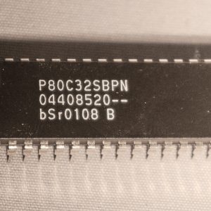 PHILIPS P80C32SBPN 8-Bit Microcontroller Chip x2