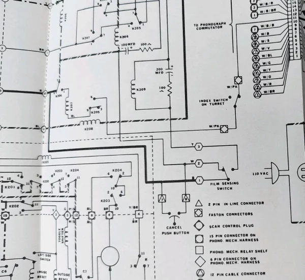 Rowe Jukebox - The Phono Vue Service Manual 1967 Original - Image 7